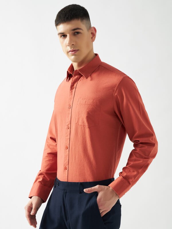 Rocky Plain Rust Casual Men’s Shirt