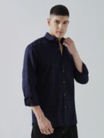 Xclusive Dobby Voilet Club Wear Men’s Shirt